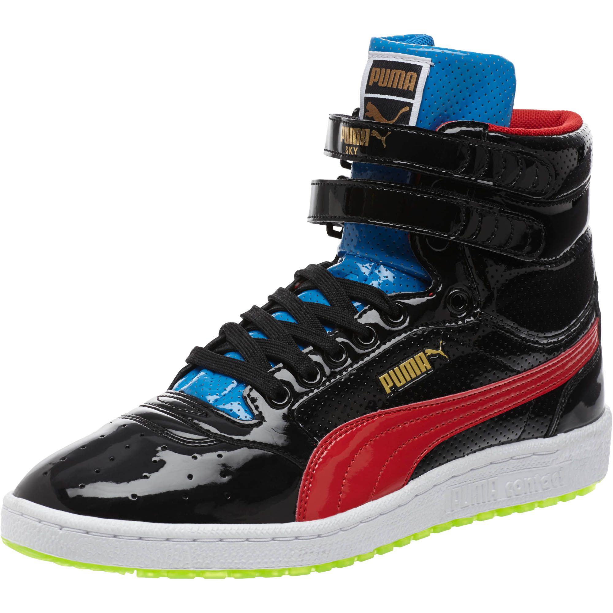 Lyst - Puma Sky Ii Hi Patent Ice Men's Sneakers in Black for Men